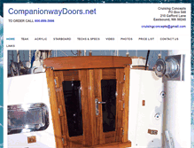 Tablet Screenshot of companionwaydoors.net
